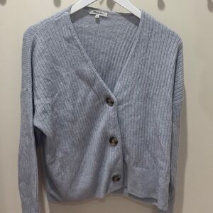 Madewell Light Blue/Purple Cardigan Sweater